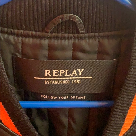 Replay Leather Jacket - Picture 3 of 3